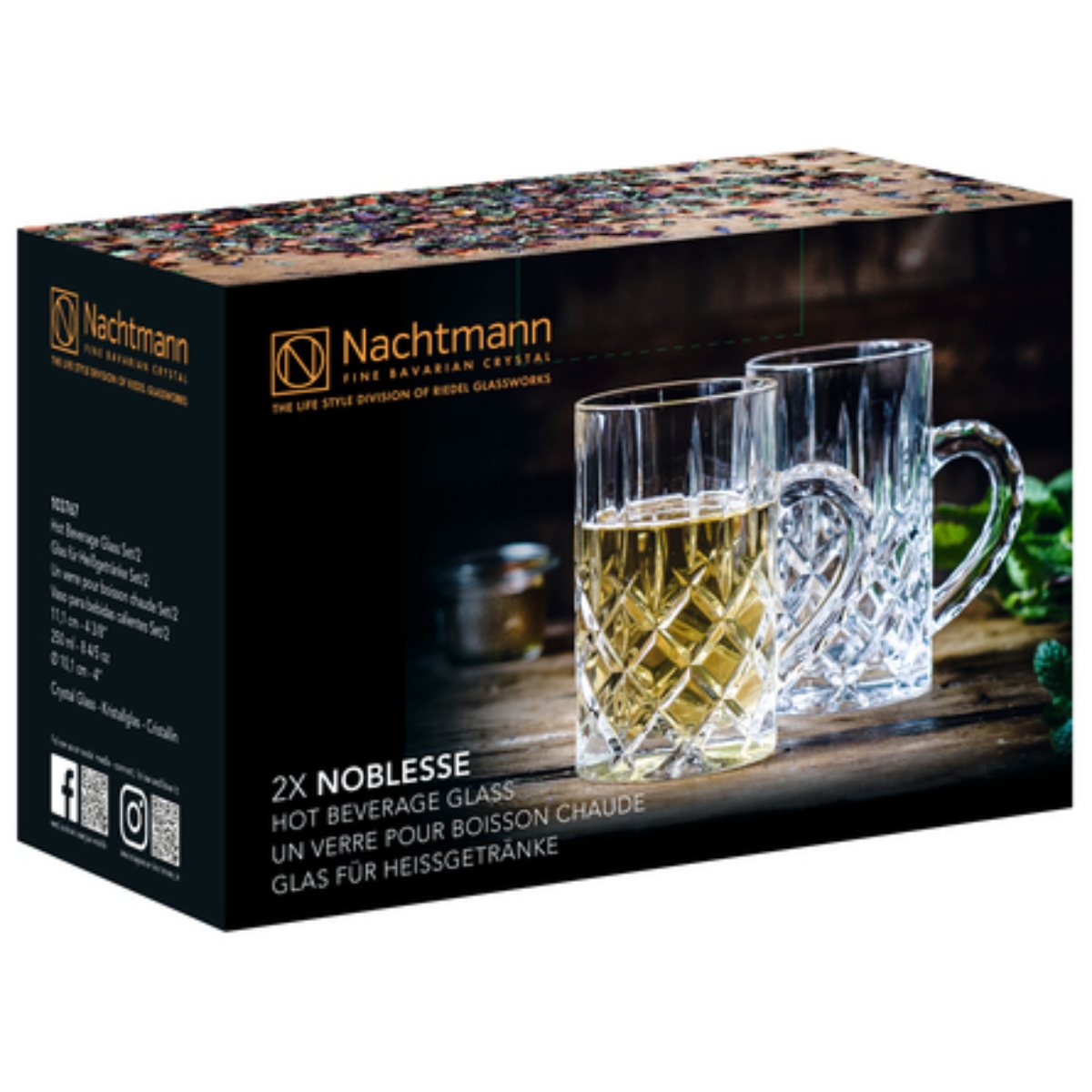 Nachtmann Noblesse Hot Beverage Glass Set of 2 image number null